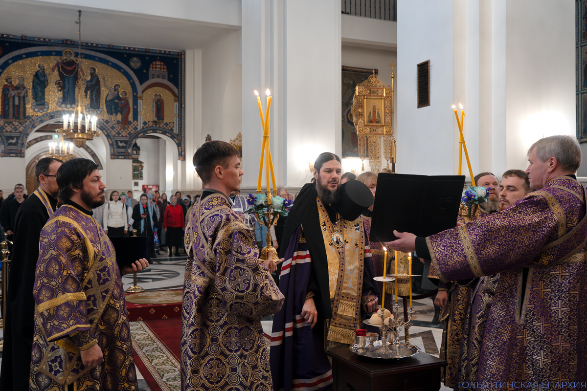 Канун праздника Благовещения Пресвятой Богородицы