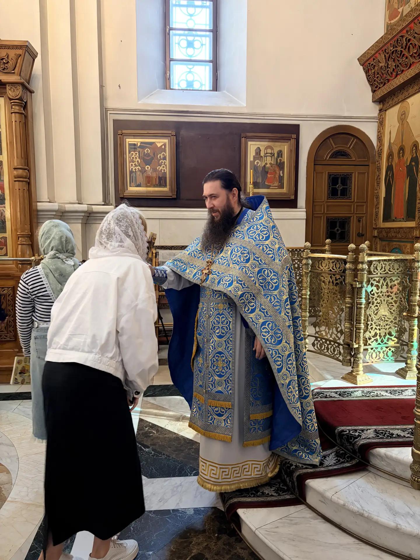 В день памяти священномученика Питирима настоятель Преображенского кафедрального собора принял поздравления с днём тезоименитства
