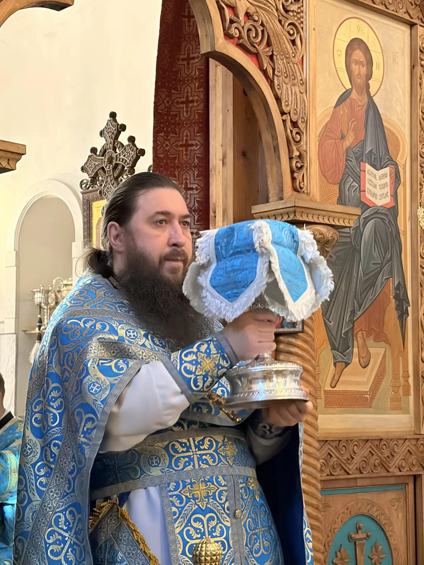 В день памяти священномученика Питирима настоятель Преображенского кафедрального собора принял поздравления с днём тезоименитства