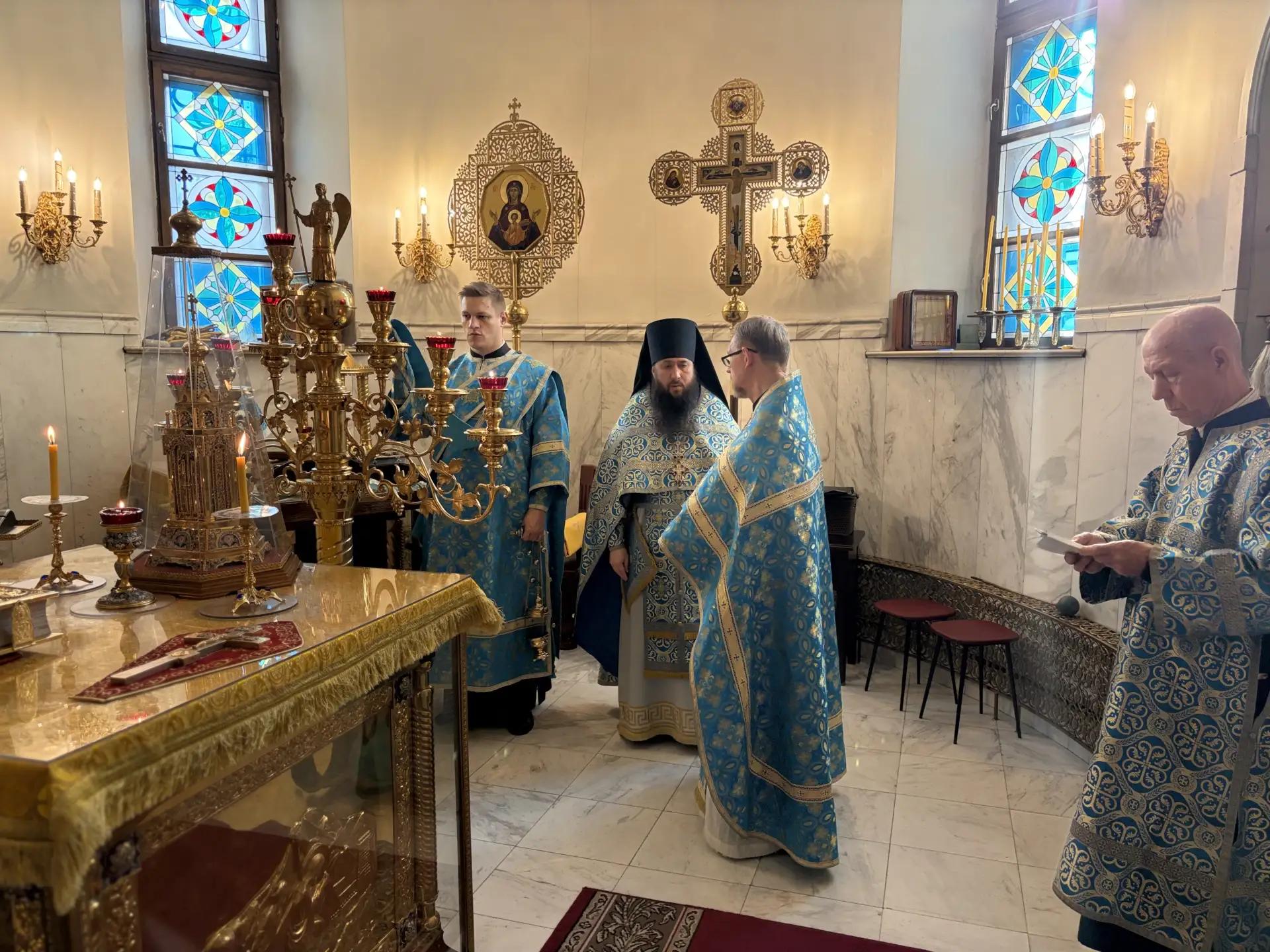 В день памяти священномученика Питирима настоятель Преображенского кафедрального собора принял поздравления с днём тезоименитства