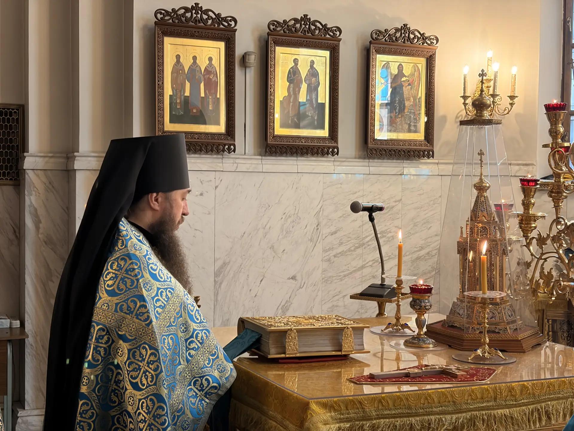 В день памяти священномученика Питирима настоятель Преображенского кафедрального собора принял поздравления с днём тезоименитства